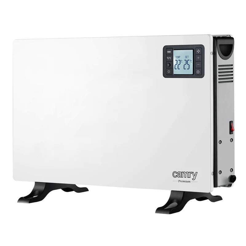Riscaldatore a convettore Camry, potenza 2000W, pannello LCD, telecomando, timer, termostato, CR 7739