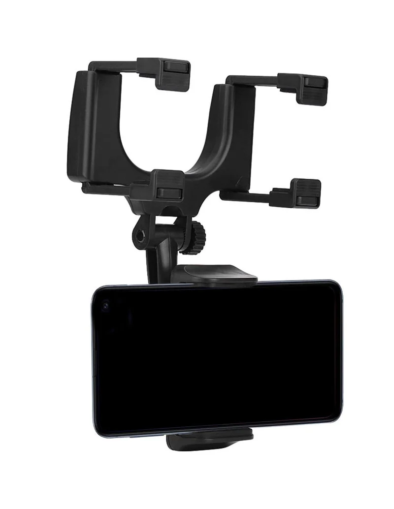 Supporto auto per cellulare con rotazione 360° e fissaggio sicuro