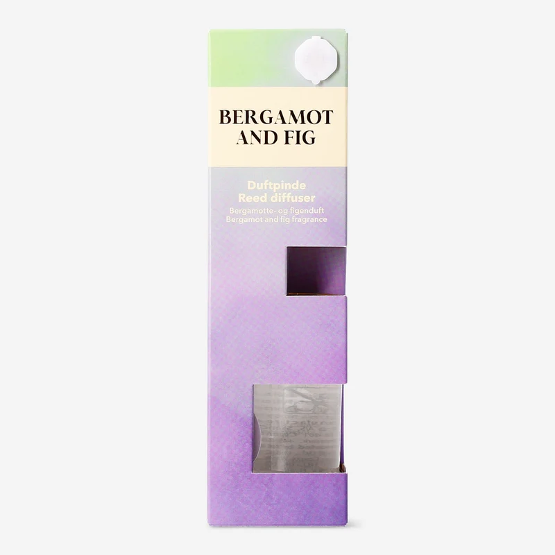Reed diffuser with bergamot and fig fragrance - 30 ml