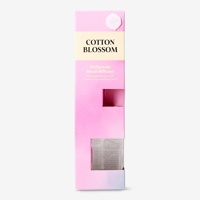 Reed diffuser with cotton blossom fragrance - 30 ml