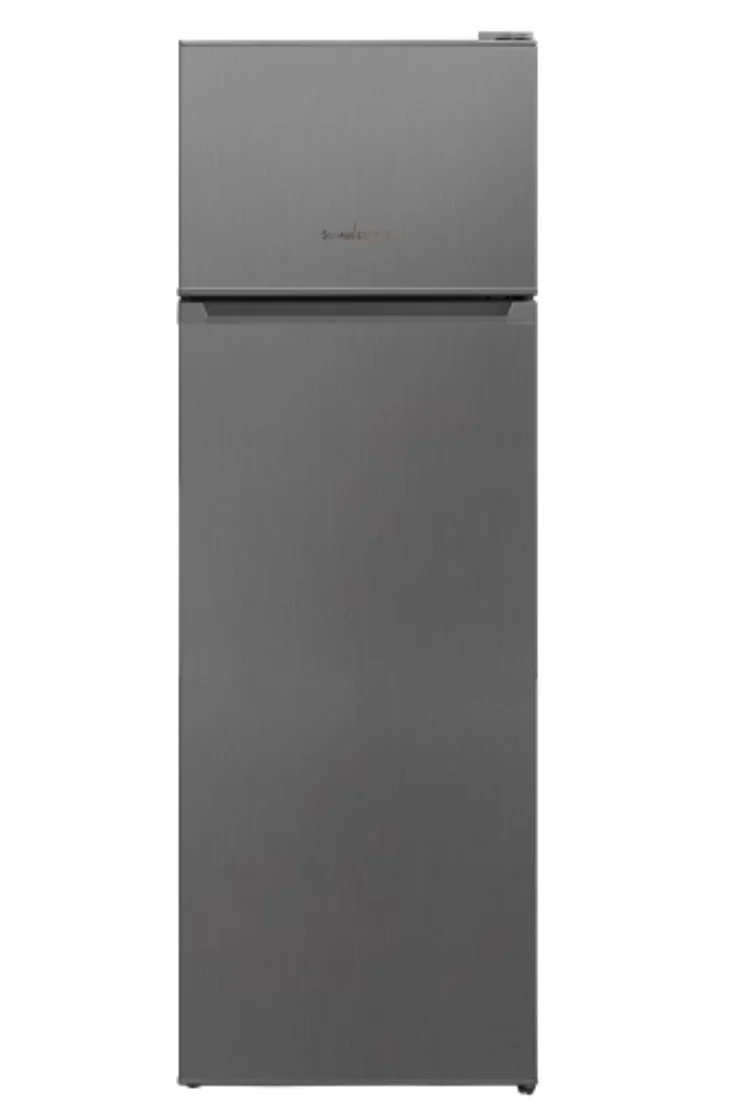 Ⓜ️🔵🔵🔵 SCHAUB LORENZ SVDP280ES - Frigorifero doppia porta, libera installazione, statico, less frost, 242 litri, silver / argento, Nuova classe E