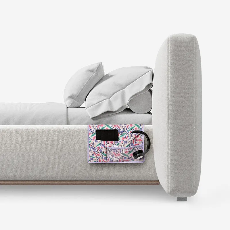 Floral bed pocket - 44x39 cm