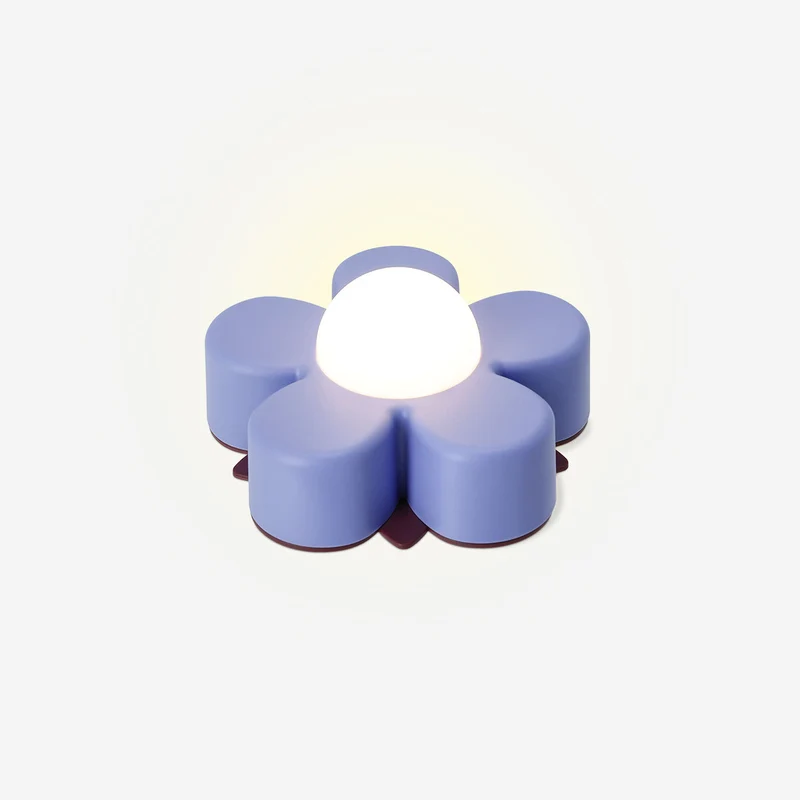 Cosy lamp - Purple flower
