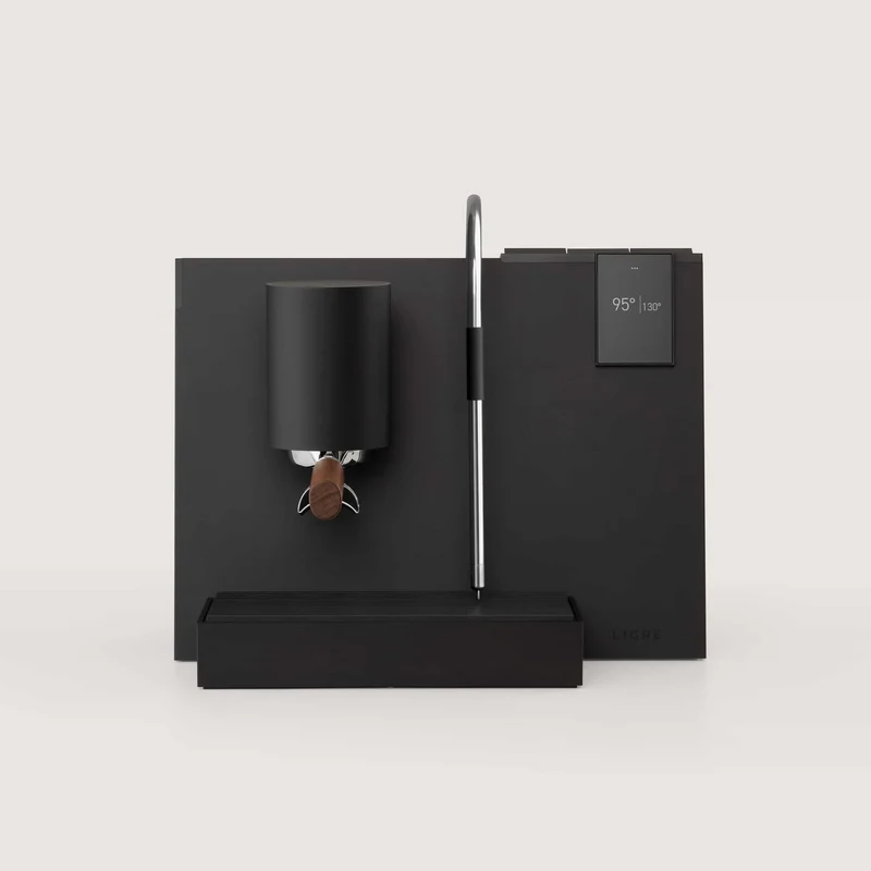 LIGRE Youn Siebträgermaschine Black - Mat