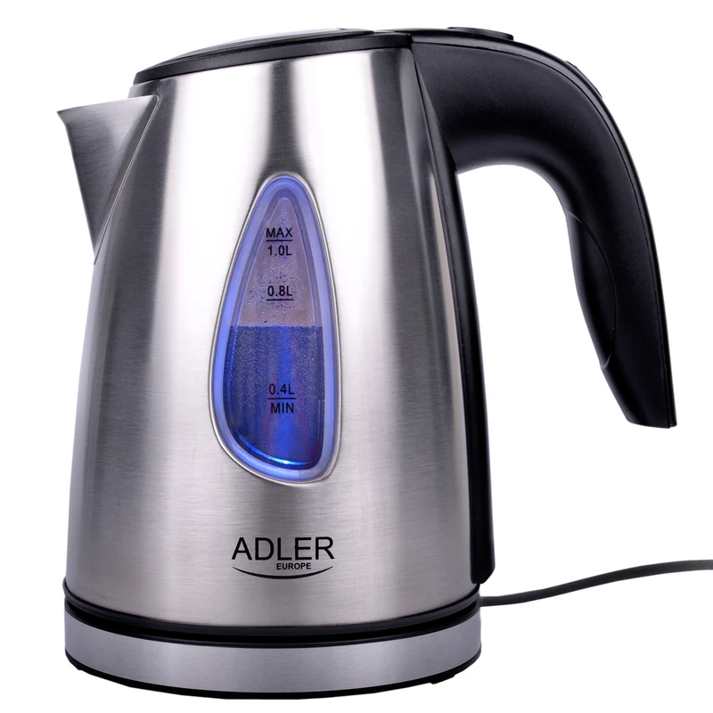 Bollitore elettrico a batteria da 1 litro Adler AD 1203