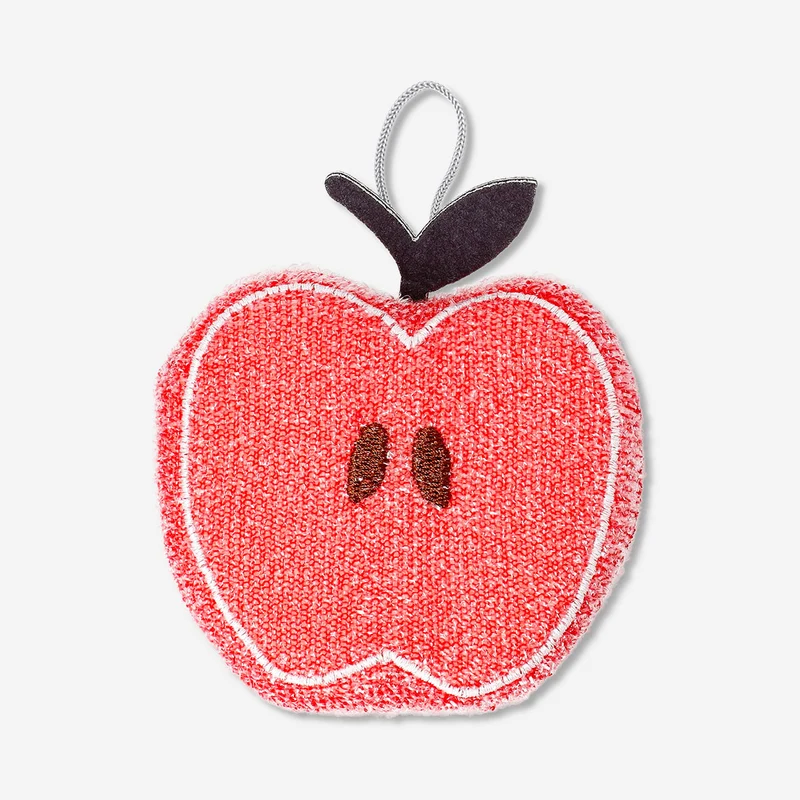 Apple cleaning sponge