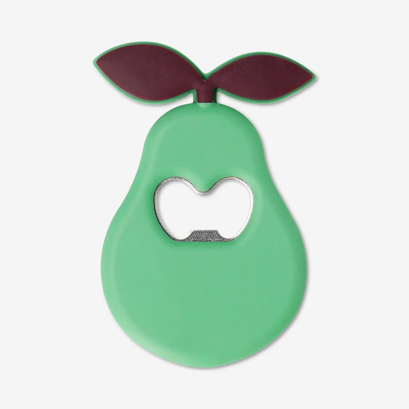 Pear bottle opener