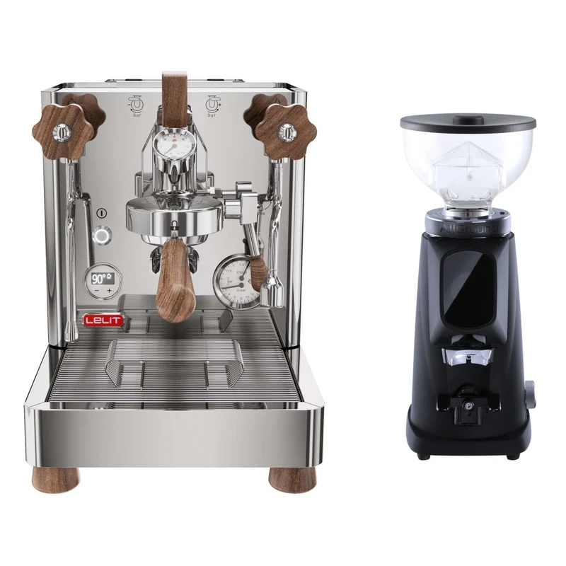 Lelit Bianca V3 im Set mit Fiorenzato Allground Sense GBW Mühle Schwarz