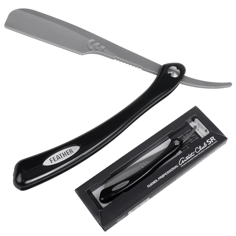 Rasoio Feather Professional Artist Club Nero ACSR-RB
