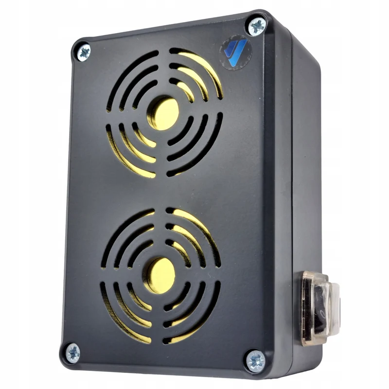 Repellente per roditori Viano per martore ratti topi, a batteria, IP65, portata fino a 200 m, OB-02