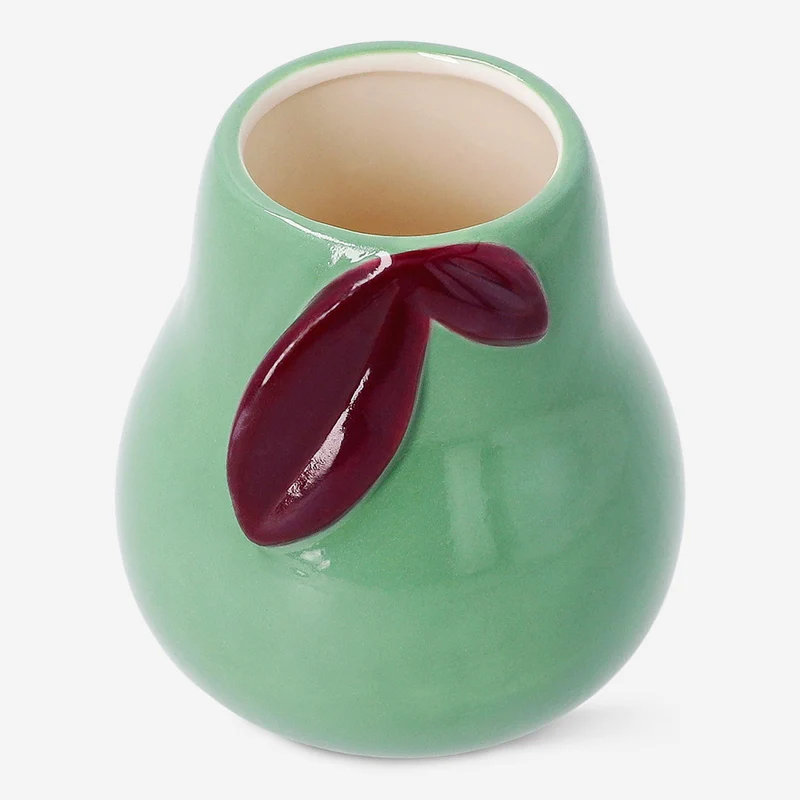 Pear toothbrush holder