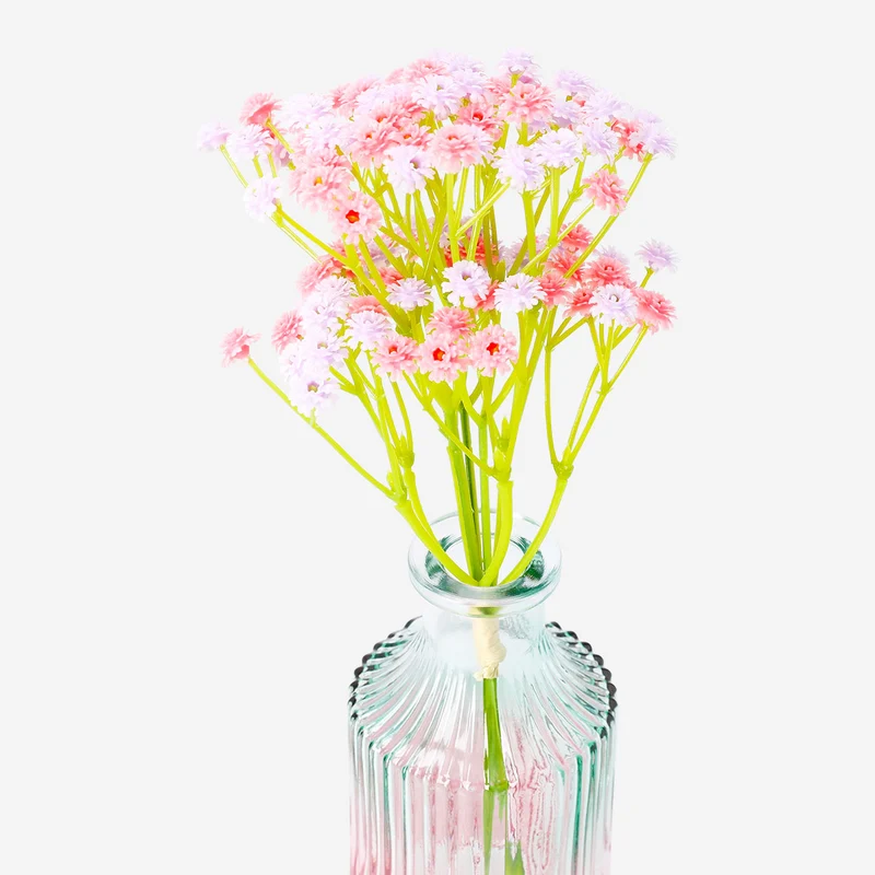 Decorative bouquet - Pink and lilac flowers