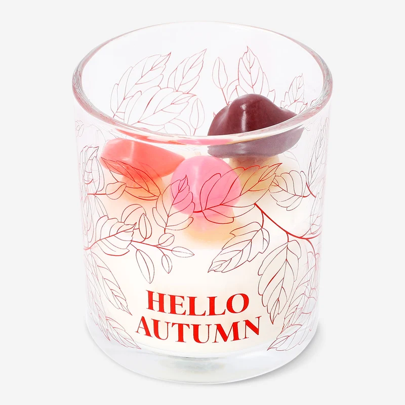 Autumnal candle