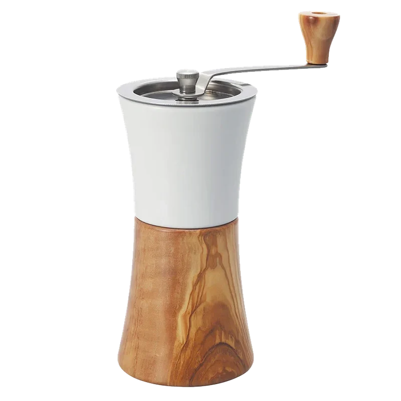 Hario V60 Kaffeemühle Olivenholz N Keramik
