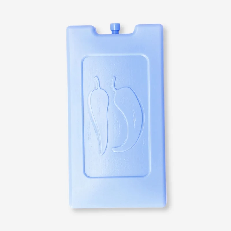 Blue ice block