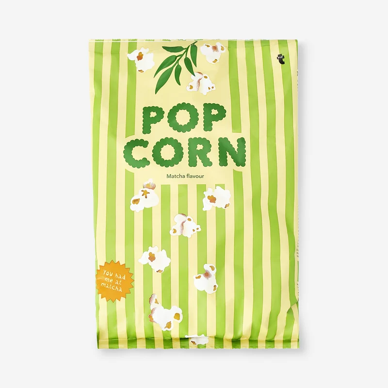 Popcorn - Matcha tea flavour