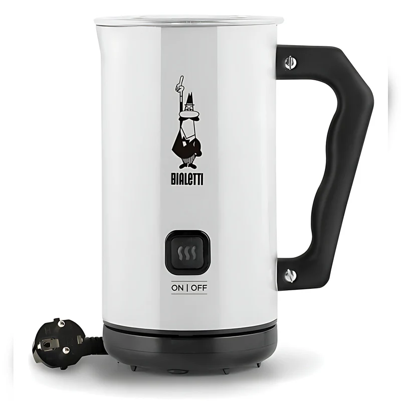 Bialetti Elektrischer Milchaufschäumer MKF02 Weiß