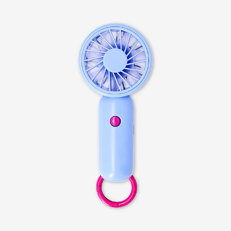 Handheld fan with 3 settings - Blue