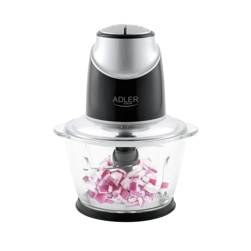 Tritatutto con ciotola in vetro Adler AD 4082 300W lame in acciaio inox