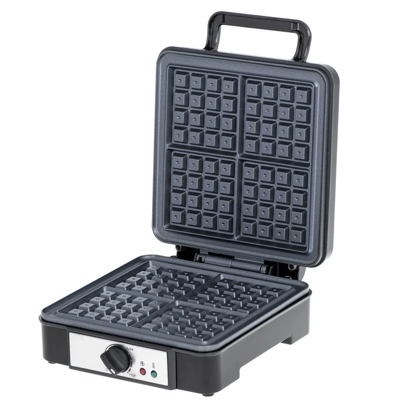 Macchina per waffle Adler, per 4 waffle, controllo della temperatura, 1800W, AD 3049