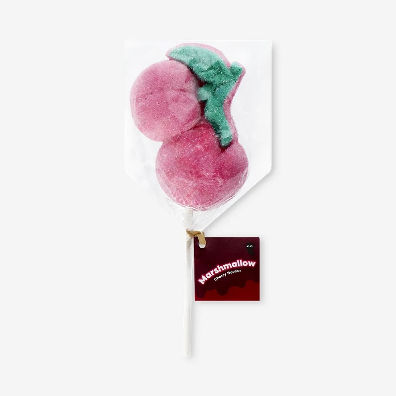 Marshmallow on a stick - Cherry