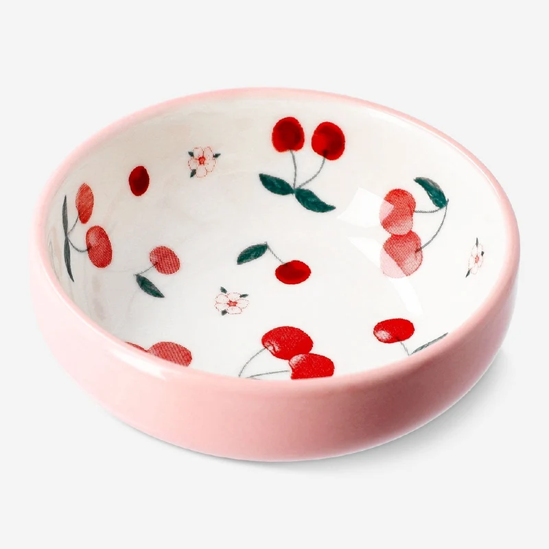 Soya bowl with cherry print - 8 cm