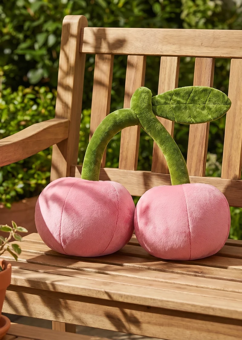 Cherry cushion - 26 x 26 cm