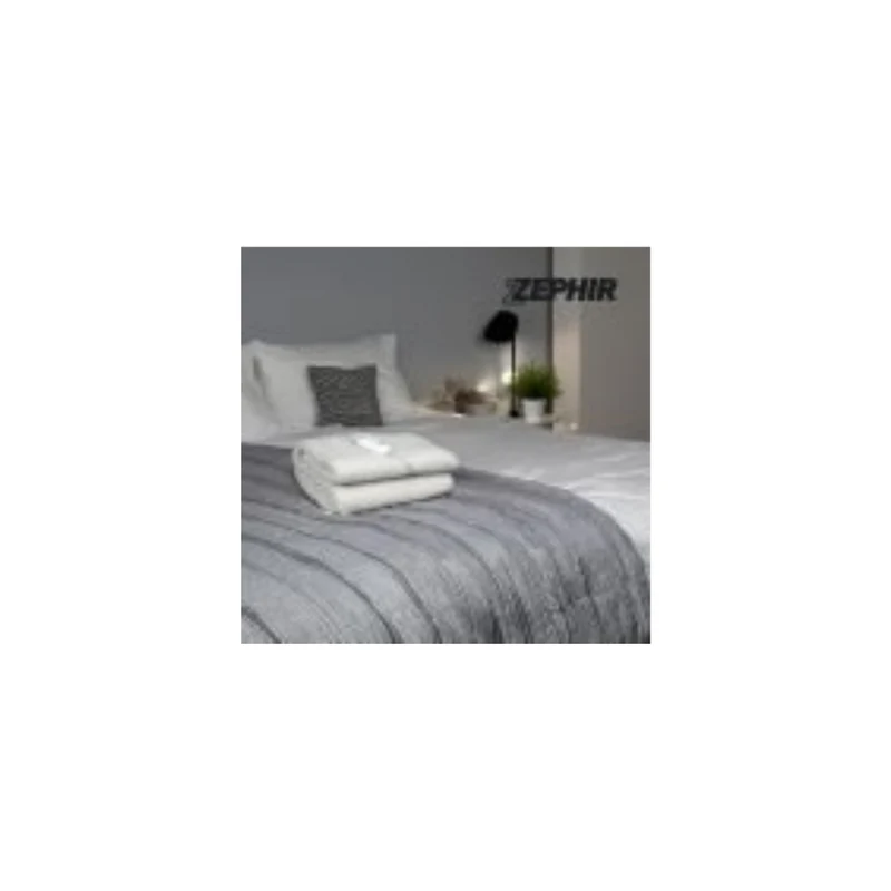 Zephir ZTD211P – Termocoperta Elettrica 1 Piazza 60 W in Lana Sintetica 150×80 cm con 2 Livelli di Temperatura