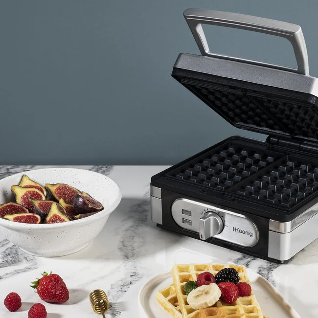 Ⓜ️🔵🔵🔵👌 H.Koenig GFX320 - Piastra per waffle, waffle maker