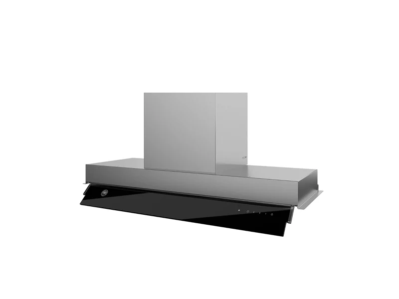 Ⓜ️🔵🔵🔵 BERTAZZONI KND90T1AXT - Cappa sottopensile, 90 cm, Incasso, Serie Professional, Acciaio Inox, Funzione NO DRIP, 1 Motore, Nuova Classe A