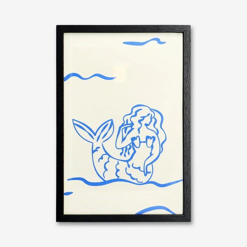 Black picture frame - 20x30 cm