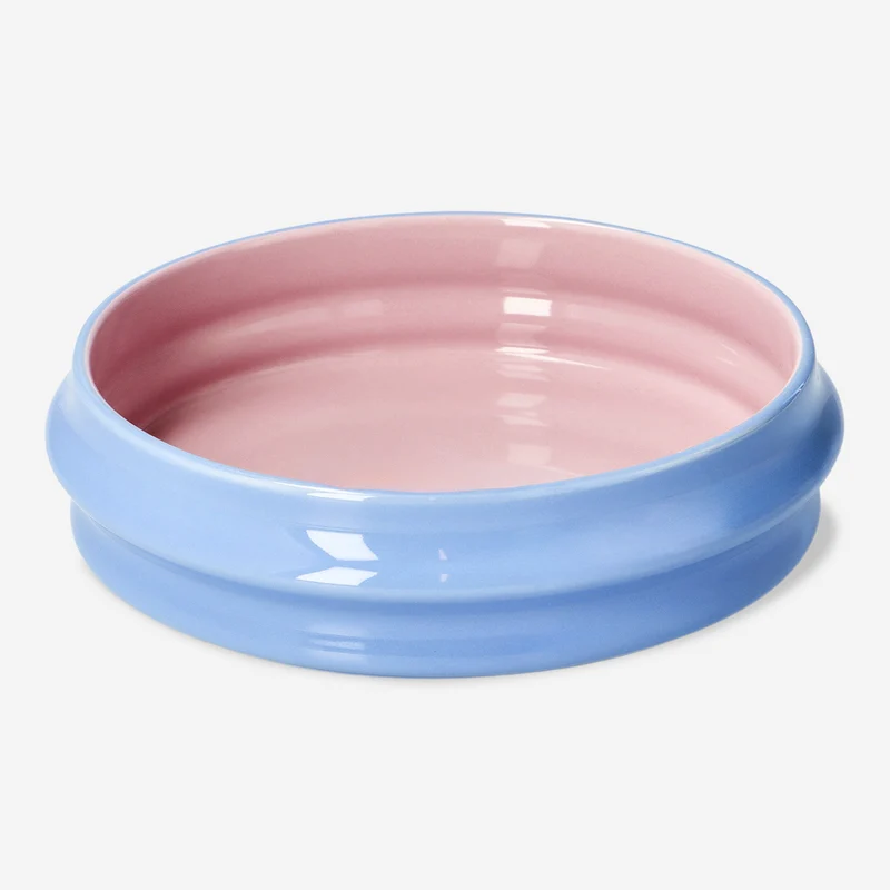 Designer Collection - Blue and pink bowl - 15 cm