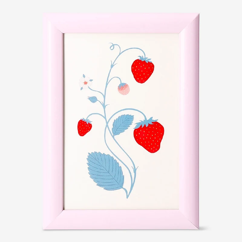 Pink picture frame - 10x15 cm