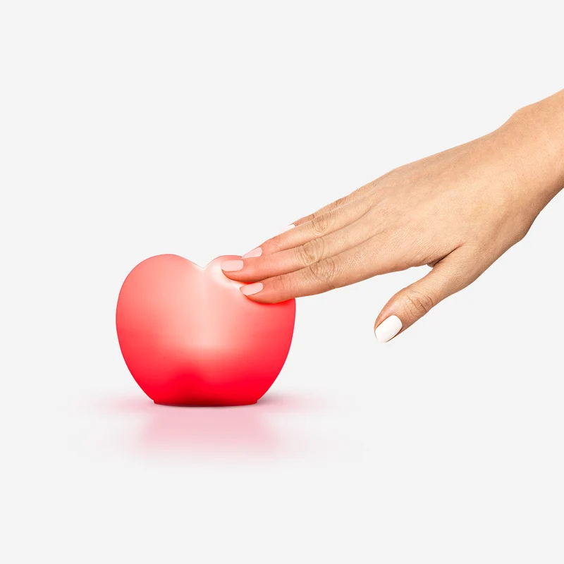 Cosy lamp - Red heart