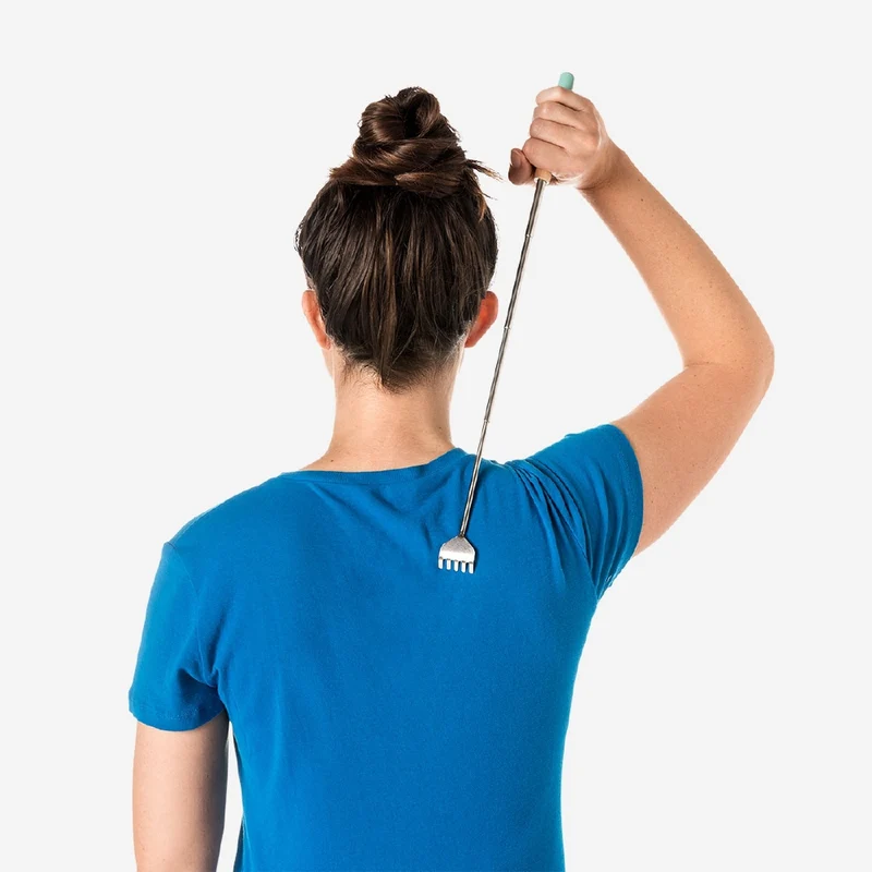 Pink telescopic back scratcher