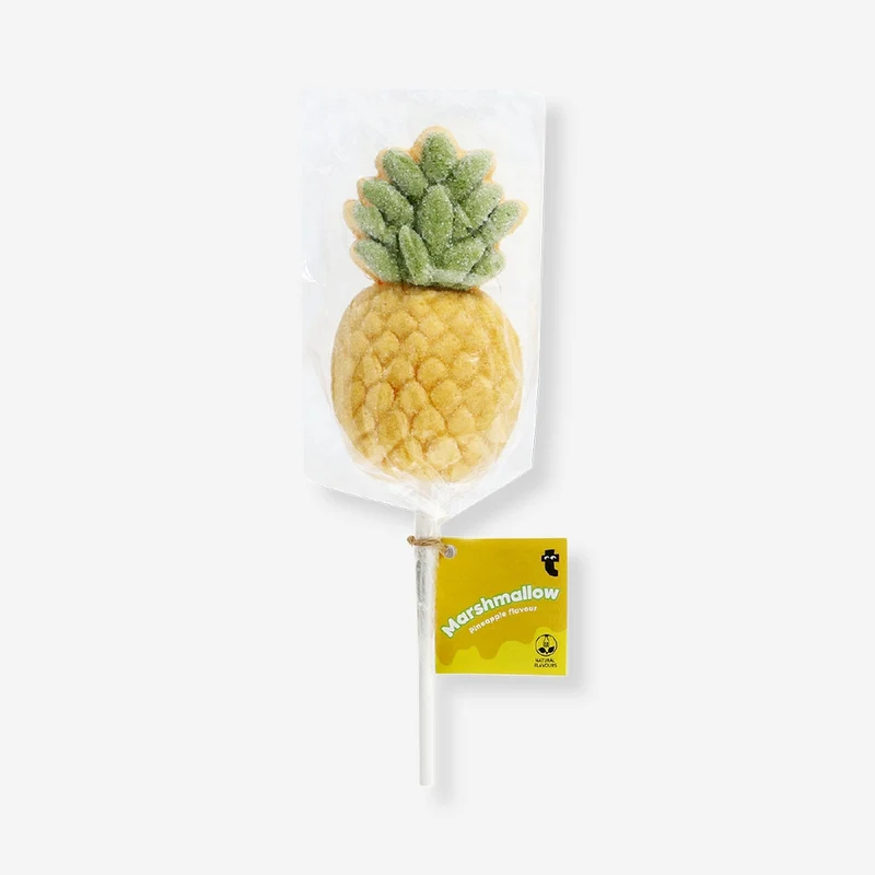Marshmallow on a stick - Pineapple