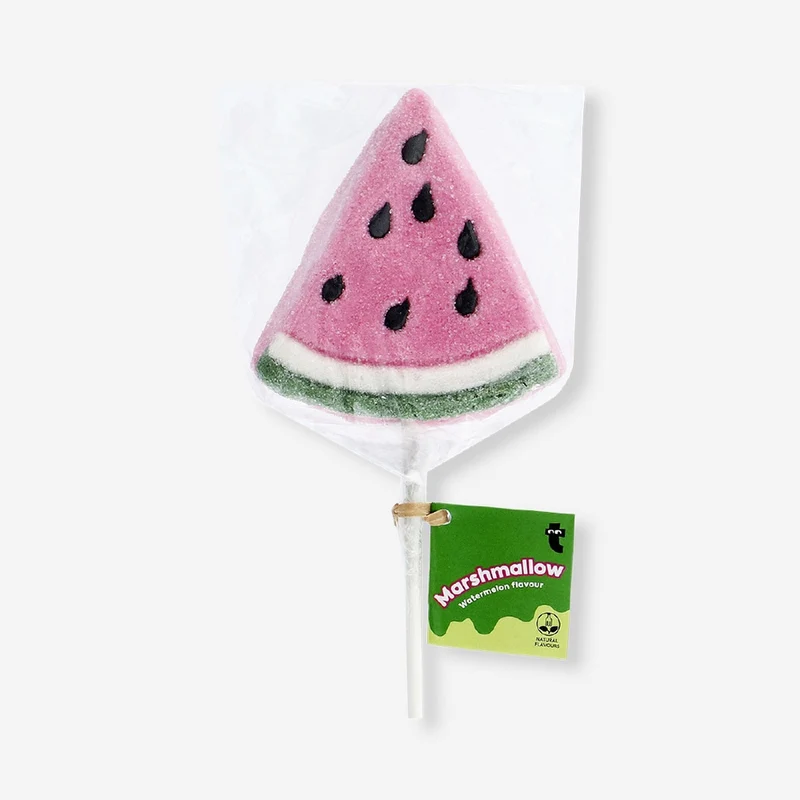 Marshmallow on a stick - Watermelon