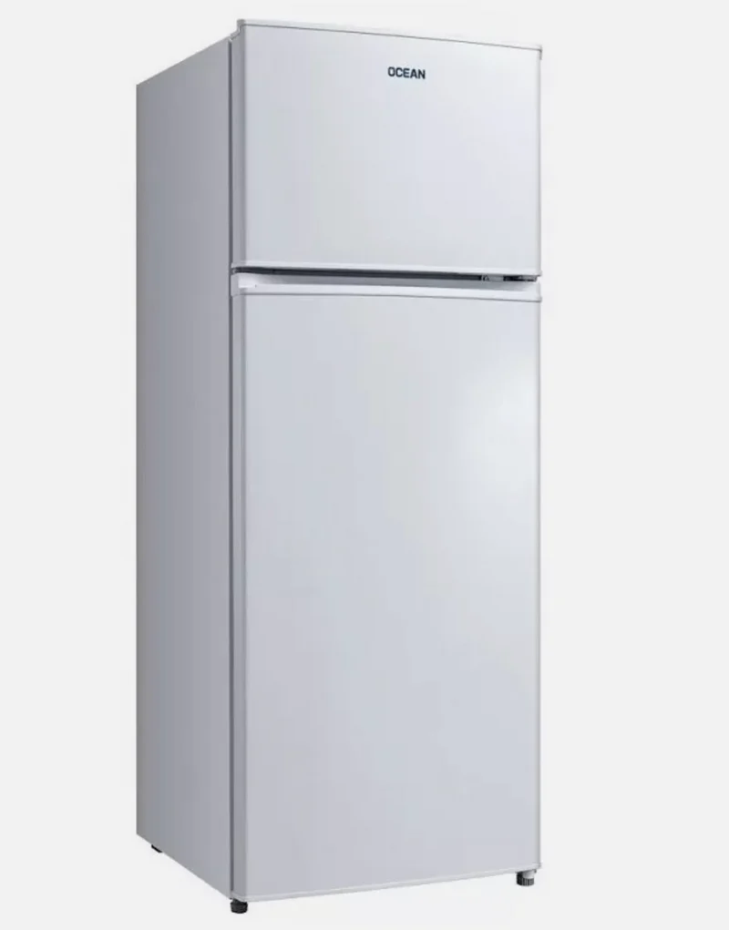Ⓜ️🔵🔵🔵 OCEAN OCD273WE - Frigorifero doppia porta, bianco, statico, Nuova classe E
