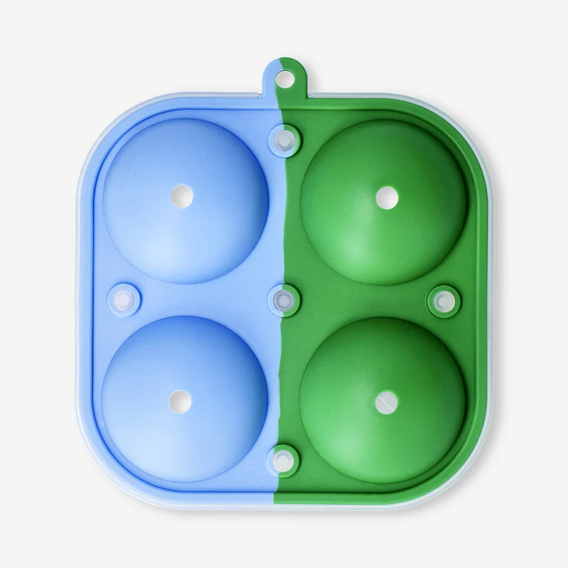 Ice ball tray with lid