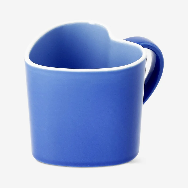 Blue heart mug - 330 ml