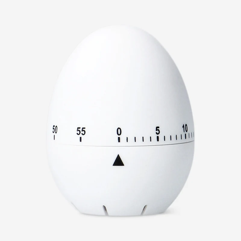 White egg timer
