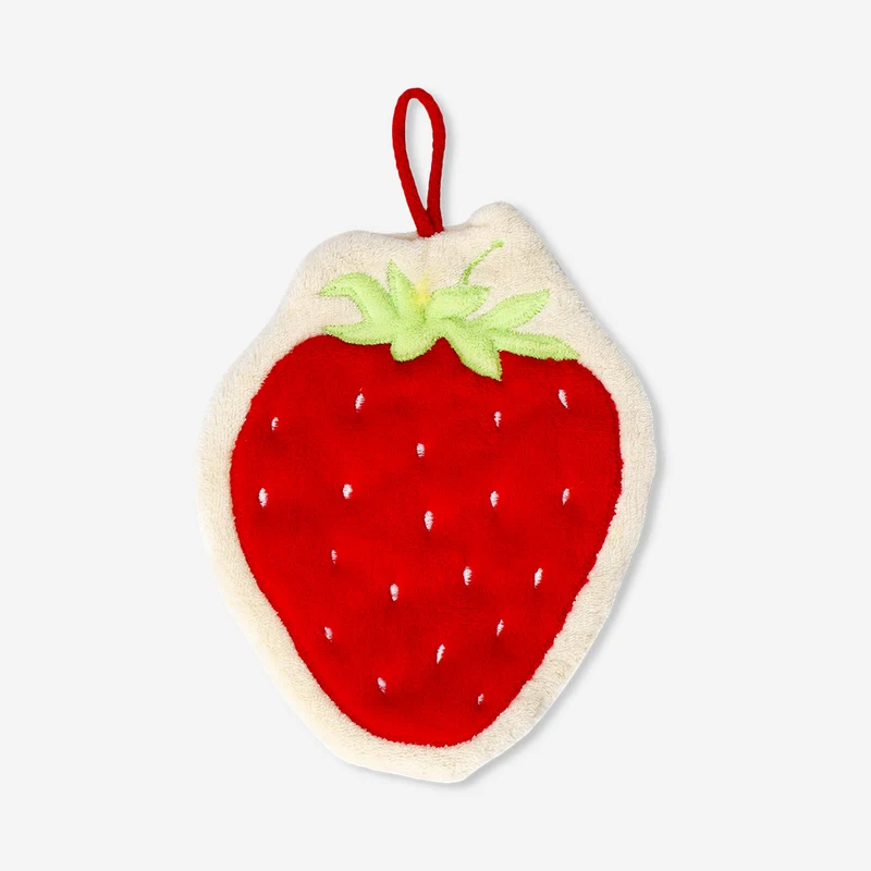 Strawberry washcloth