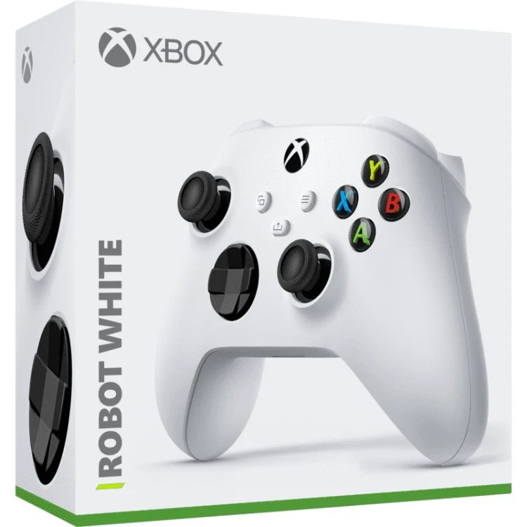 Controller Microsoft Xbox Serie X/S Robot White Pad Wireless One Bianco