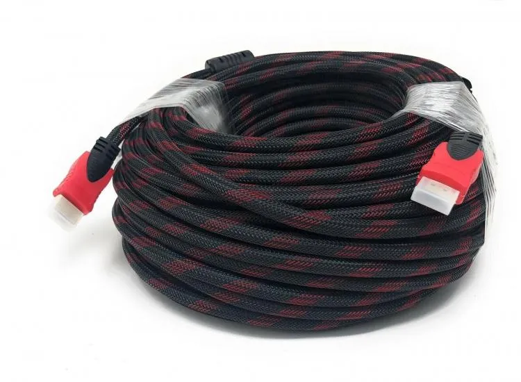 CAVO HDMI AD ALTA VELOCITÀ MASCHIO DA 30 METRI CON CONNETTORI PLACCATI ORO
