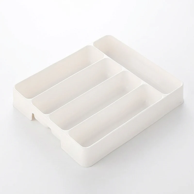 Adjustable Kitchen Drawer Organiser Tray — Moveable Dividers for Cutlery & Utensils