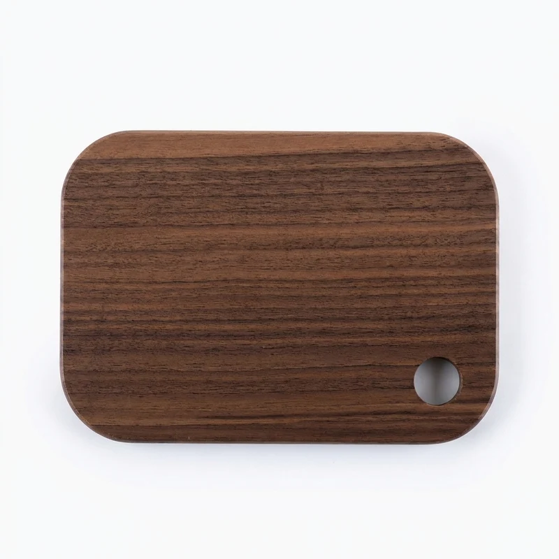 Walnut Double-sided Portable Cutting Board — S & L for 800/1000ml Lunch Box