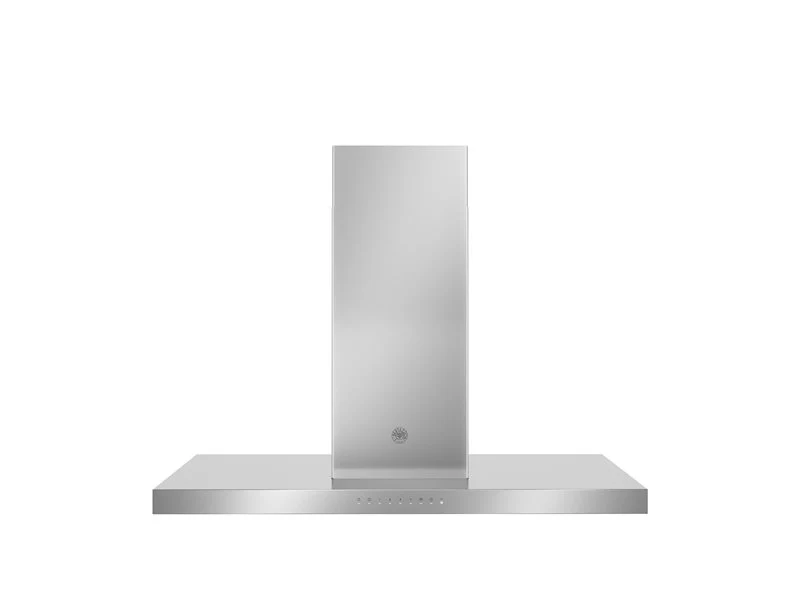 Ⓜ️🔵🔵🔵 BERTAZZONI KTI120P1AXT - Cappa a Isola, 120 cm, Libera Installazione, Serie Professional, Acciaio Inox, Nuova Classe A+