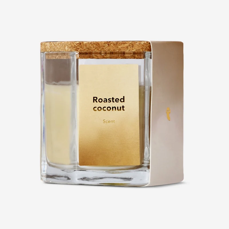 Scented candle - Roasted coconut fragrance