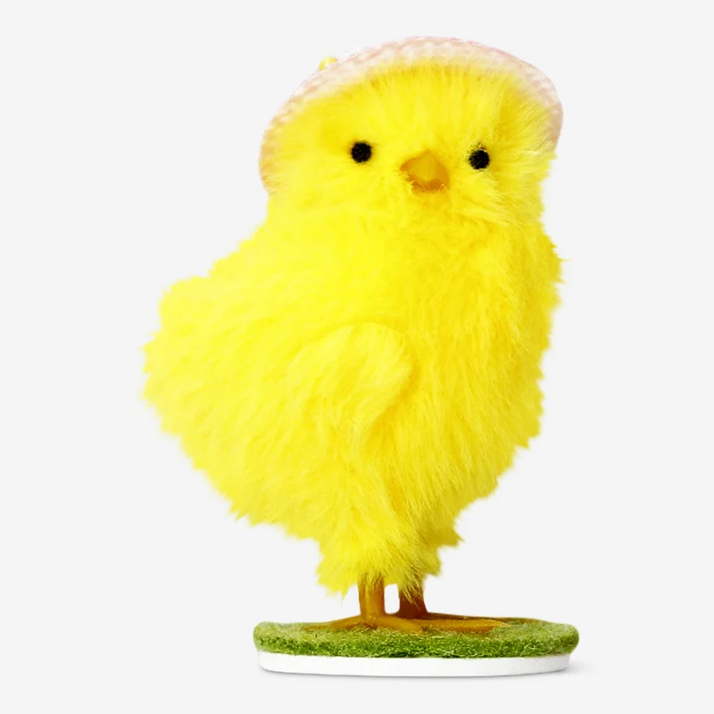 Decorative chick with hat