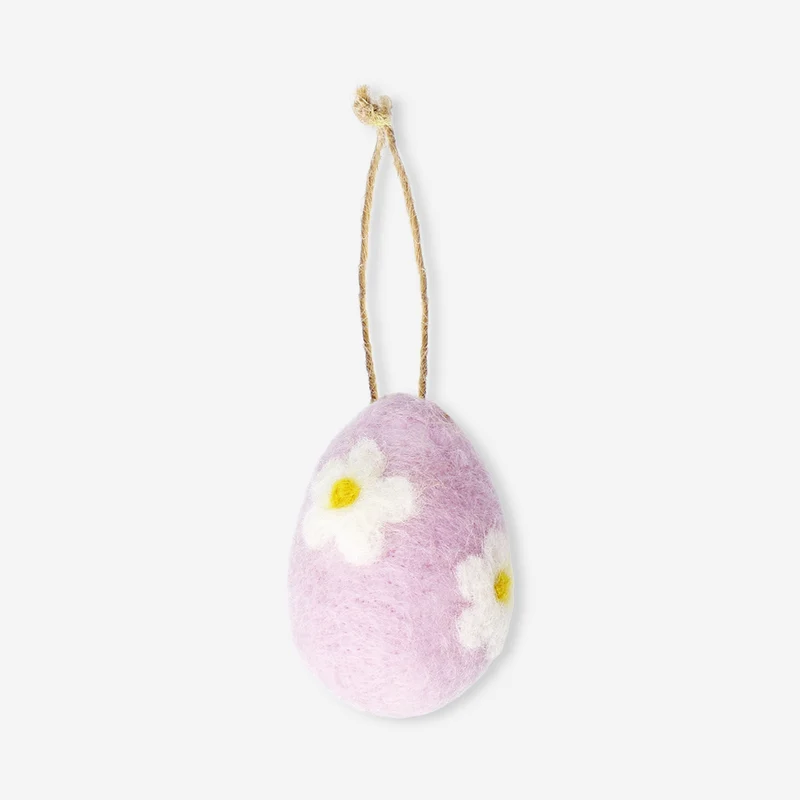 Hanging ornament - Felt egg